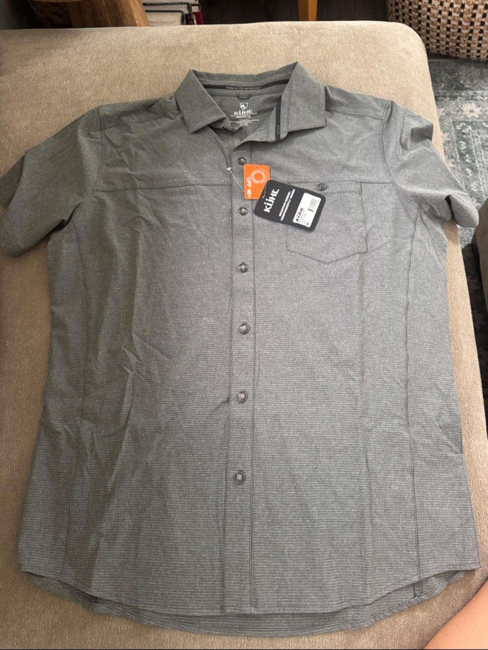 Kuhl Men's Optimizr short Sleeve Button-Up